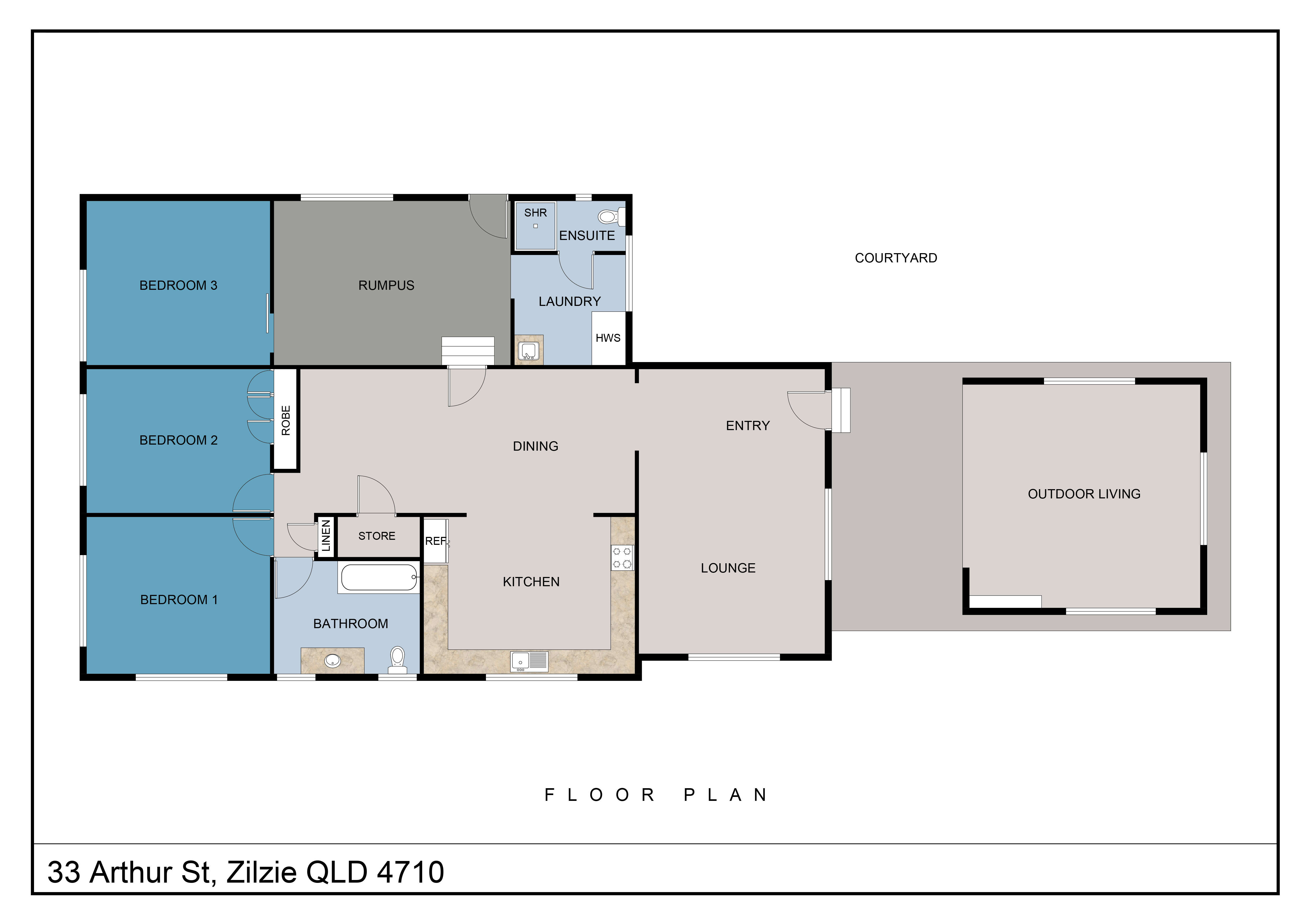 33 Arthur St - Floor Plan